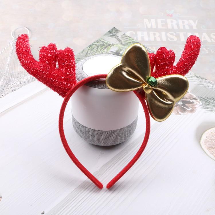 Kinder Feen Geweih Haarspange - Mori Stil Weihnachts Stirnband für Mädchen