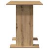 Dining Table Artisan Oak 110 x 60 x 75 cm Wood Based Material