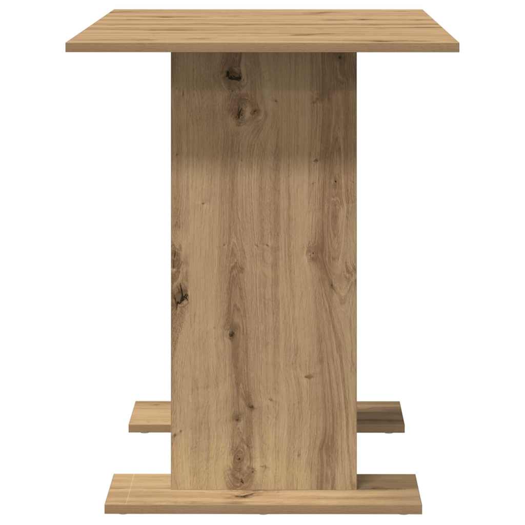 Dining Table Artisan Oak 110 x 60 x 75 cm Wood Based Material