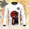 2026 Anime Dragon Ball Z Bequemes und atmungsaktives spezielles Fußball Langarm-T-Shirt Kinder Goku Sport Schnelltrocknende Kleidung