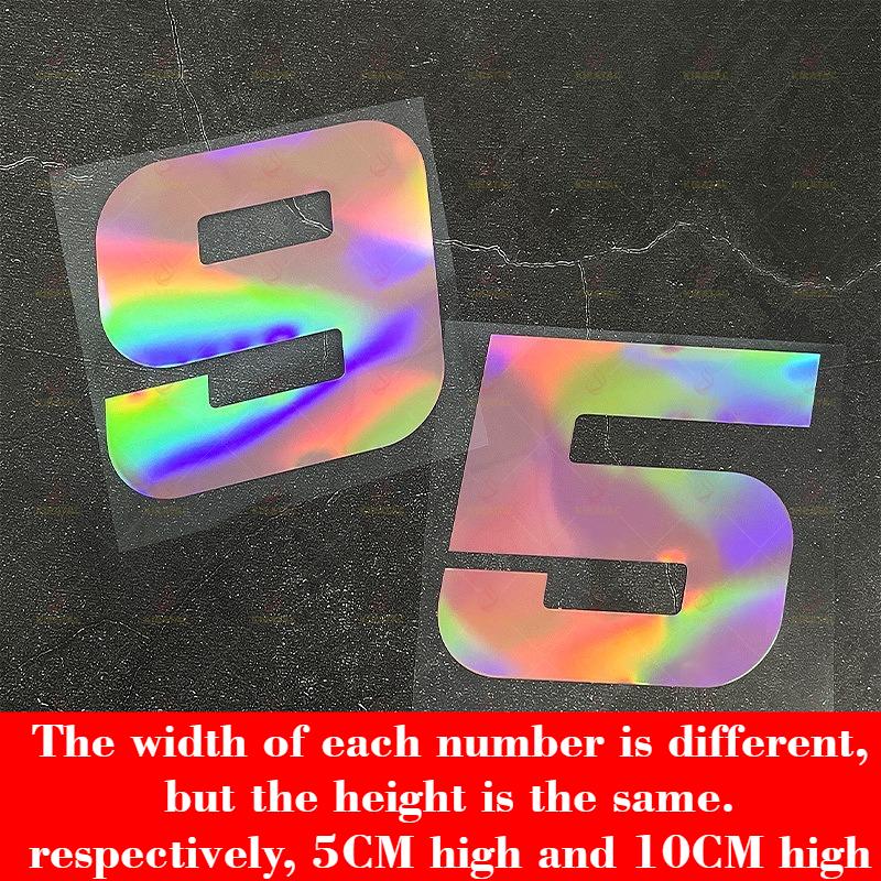 1pc Laser Pink Racing Number Motorcycle Stickers Waterproof Vinyl Decals for Motorbike Helmet Fuel Tank Front Fairing Bicycle