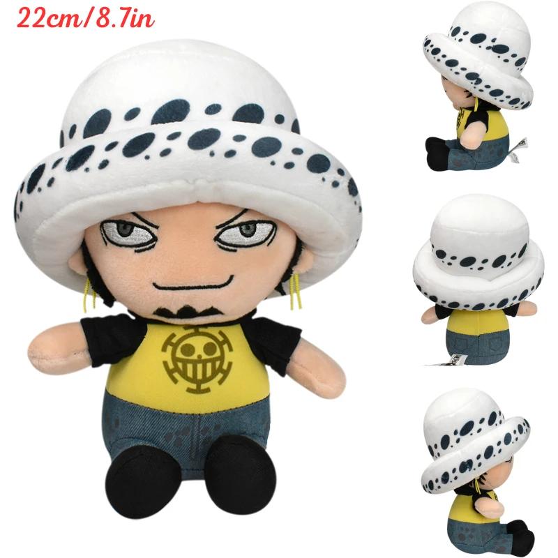 Kawaii One Piece Monkey D Luffy Tony Tony Chopper Soft Plush Toys Roronoa Zoro Karoo Sabo Gum-Gum Fruit Cute Peluche Dolls Gifts
