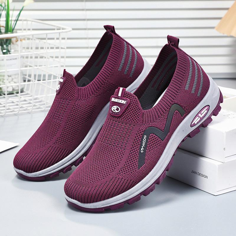 2024 Women's Spring Breathable Slip-On Casual Soft-Soled Shoes