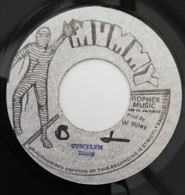 7inch Record TRINITY - Cyscelyn NONE Mummy Jamaica Reggae, Ska & Dub Used