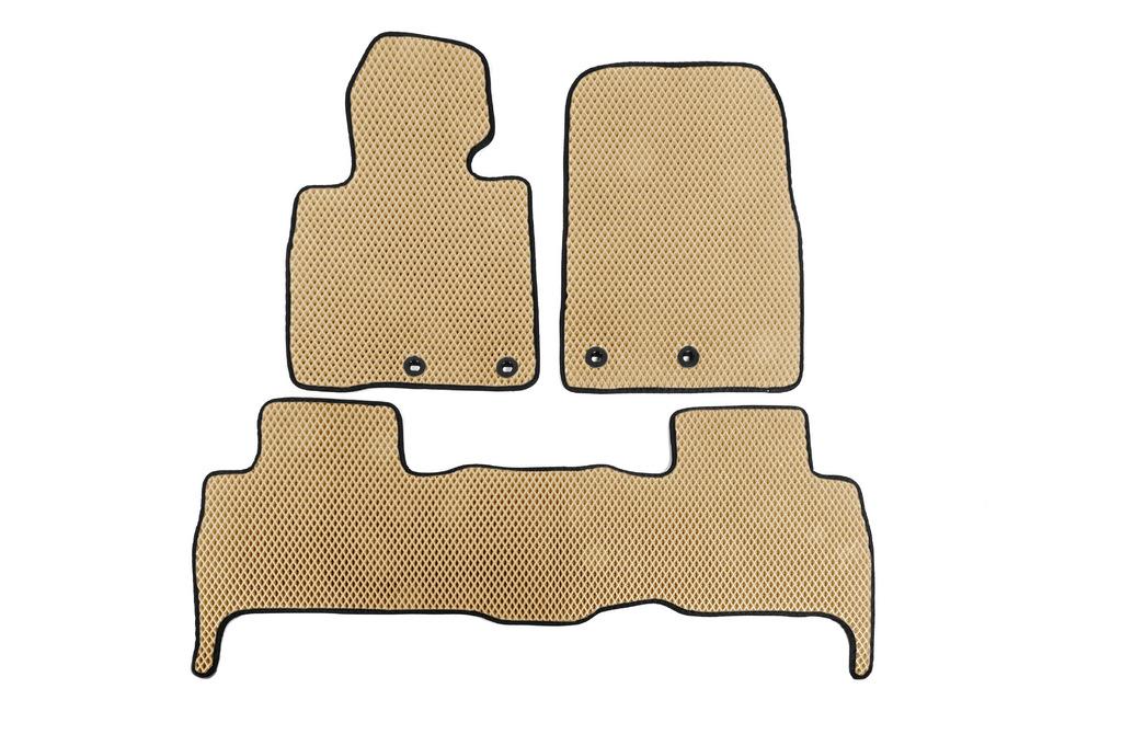 

Polyurethane mats EVA V-2 (2012-2021, Beige) for Toyota Land Cruiser 200