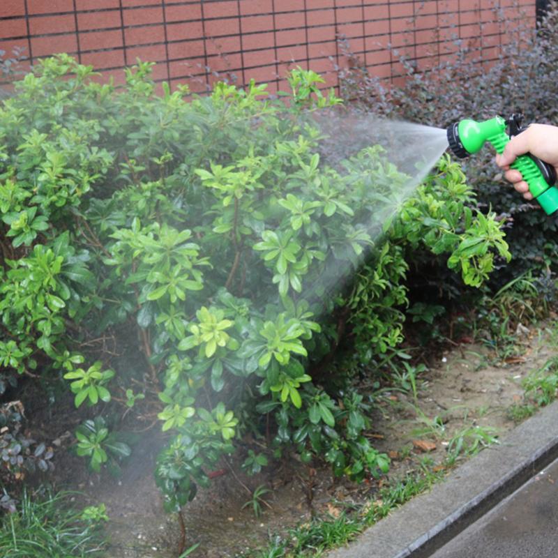 7 Function Water Gun Garden Lawn Plant Flower Vegetable Flower Bed Watering Irrigation Spray Gun Car Washing Home Clean Tool