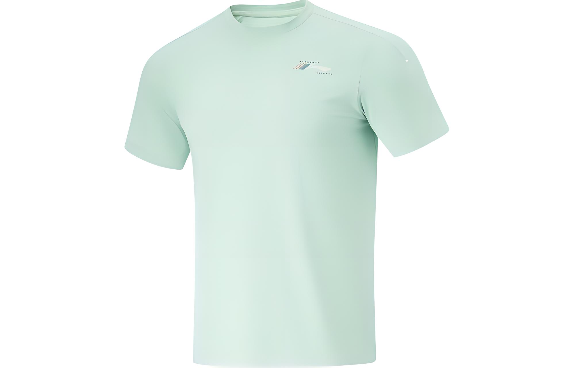 Li Ning Fitness Series Raglan Sleeve T Shirt Men s Mossy Blue ATSU429-3 XL