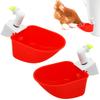 5pcs Automatic Drinking Bowl Goose Duck Chicken Water Cup Waterer Bowl Farm Poultry Waterer Drinking Bowls Water Dispenser