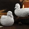 Silicone Crafting Mold Elegant Duck Shape Candle Holders Moulds Candle Organizers Moulds Suitable for Hand-Making