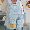 New Simple Women's Schoolbag, Casual, Light and Fashionable, High School Students' Senior Sense, Cute and High-value Men's and Women's Backpacks