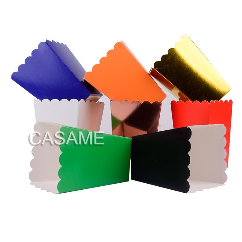 12 Stuks Popcorn Dozen - Papieren Snoepkartons voor Feesten, Bruiloften en Verjaardagen - Containerbeker voor Snacks en Traktaties - Kinderverja