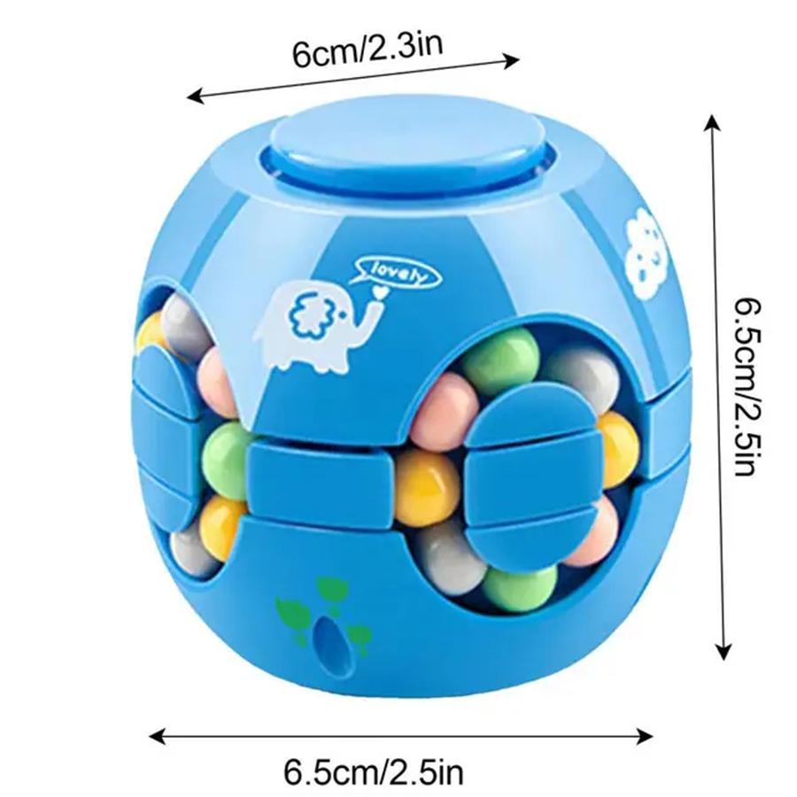 

Головоломка с скользящими бобами, волшебными бобами, гироскопом, игрушка-спиннер, 3D мяч, антистрессовая игра на кончиках пальцев, подарок для детей и взрослых для мальчиков и девочек CHINA