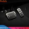 Stainless Steel Car Pedals Gas Brake Foot Pedal Rest Pedales Pad for Jaguar XJ IV X351 2009 - 2016 Replacement Parts