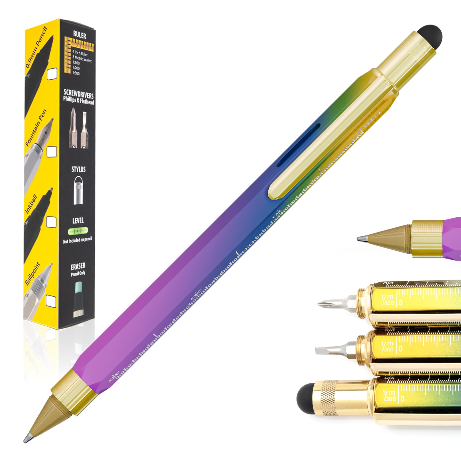 

Шариковая ручка MONTEVERDE USA Tool Pen (радуга)