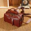 Trendy Fashion Versatile Commuter Messenger Bag Leather Niche Portable Pillow Bag