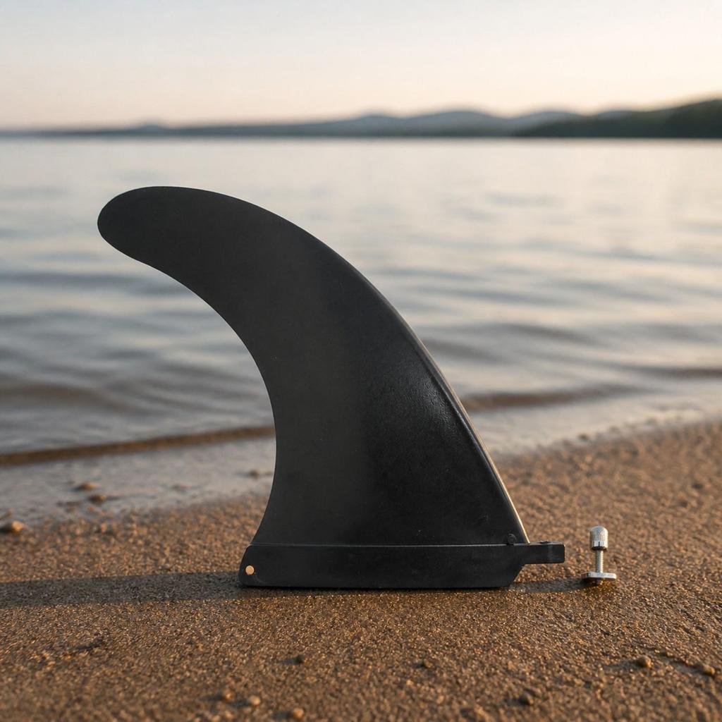 Paddleboard Accessory Screw-Mounted 8-Inch Detachable SUP Fin Lightweight