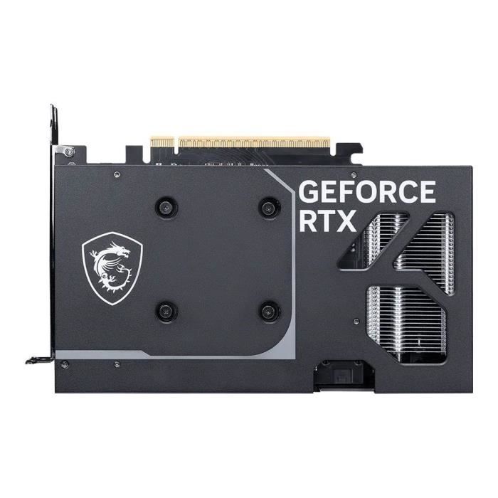 Carte graphique - msi - geforce rtx 5060 ventus 2x oc 8g - 8 go gddr6 - double ventilateur torx - refroidissement efficace