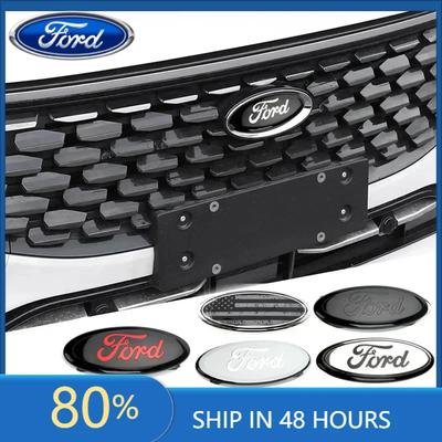 Car Sticker Ford 2025 Hot 7/9 Inch Emblem for Ford Explorer Edge TAURUS F150 Ranger Fiesta Mondeo Focus 3 Transit Car Front Hood