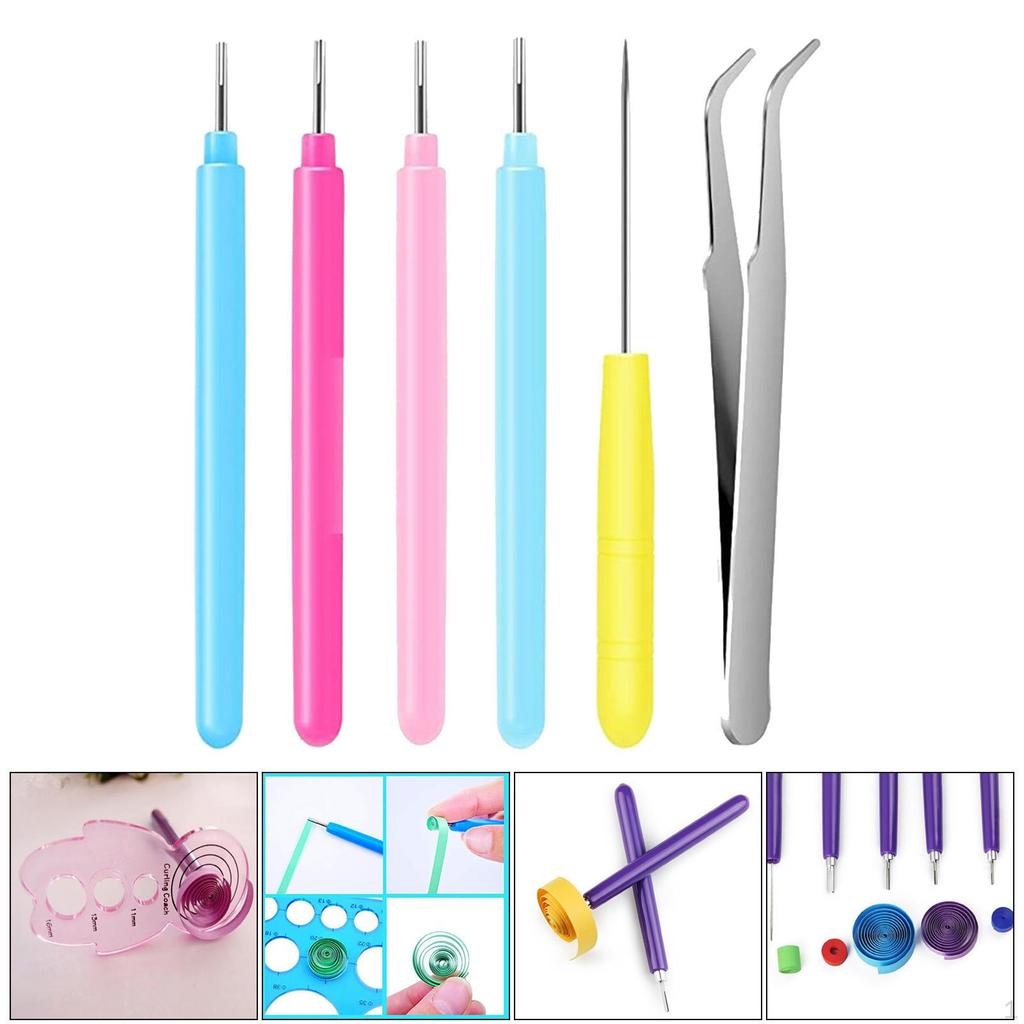 Iron Slotted Paper Quilling Tools, Durable and Rust Proof, Supplies for Beginner