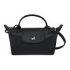 Longchamp Le Pliage Xtra Rindsleder Schultertasche, Umhängetasche, Handtasche Regular Damen Schwarz 34205987001