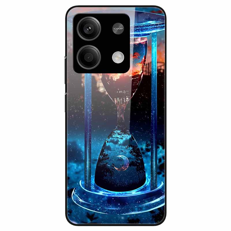 For Redmi Note 13 Pro 5G Case Tempered Glass Hard PC Phone Back Cover for Xiaomi Redmi Note13 5G Note 13Pro 5G Funda Shell Coque