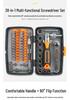 38-in-1 Multi-Functional Ratchet Screwdriver Set for Home Electrical Repair