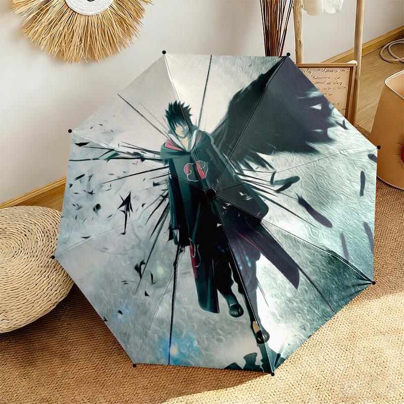 Famous Cartoon NARUTO Protagonist Uzumaki Naruto. Cartoon Umbrella, Folding, Home Essential, Iron Art, Outdoor Sunshade Umbrella, H1