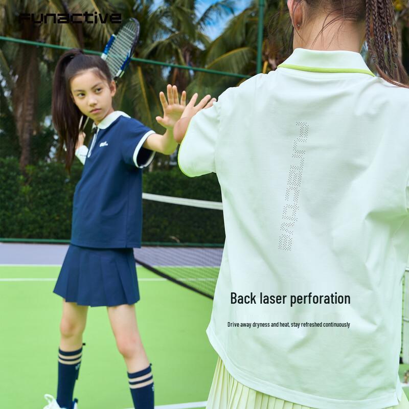 FUN ACTIVE Kids' Summer Sport Polo Shirt