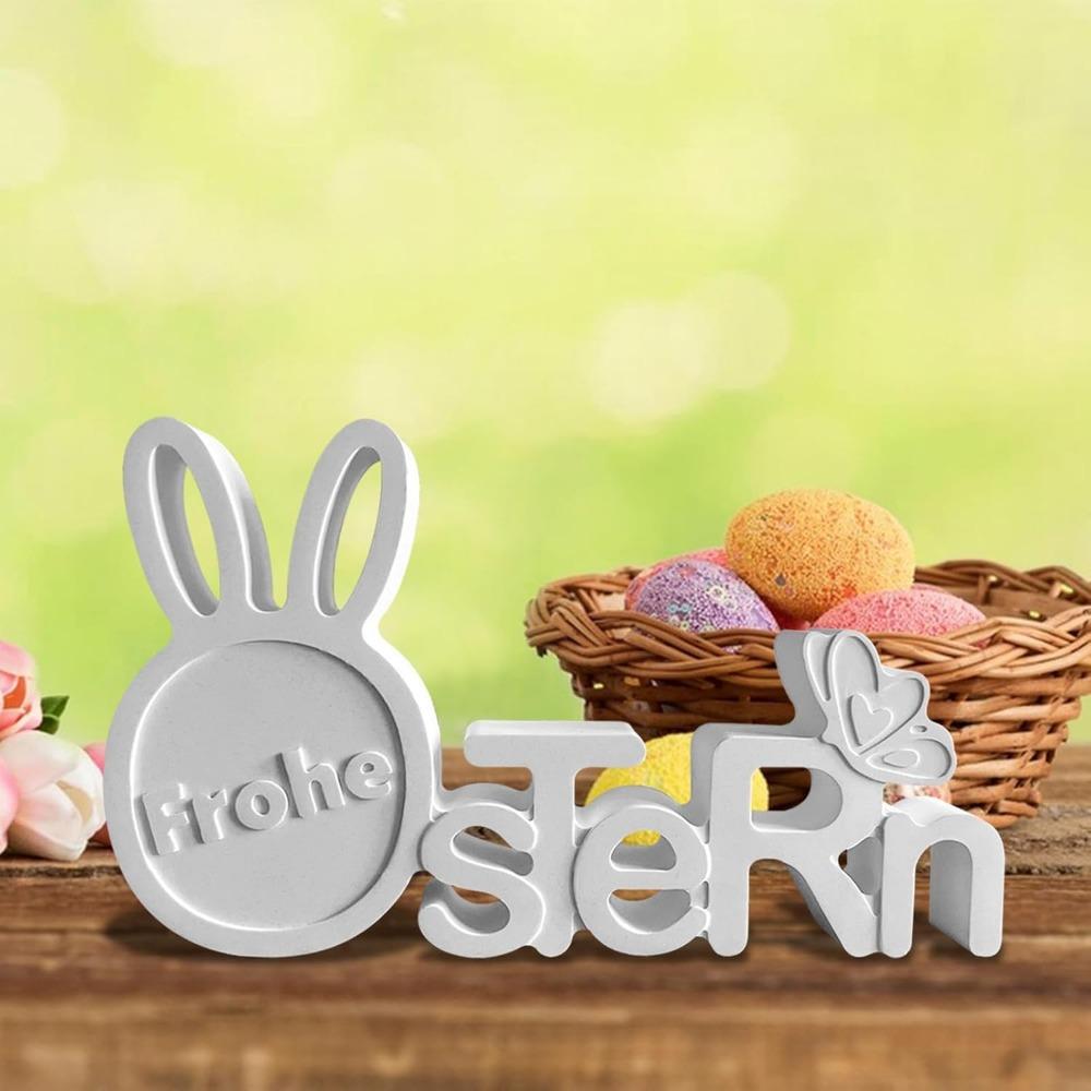 1pc Silicone Moulds Easter Rabbit, Silicone Moulds Casting Moulds Easter, Silicone Mould Rabbit with Egg, Casting Moulds Silicone Easter, Easter Mould