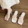 Fashion Women's Slippers Summer Outdoor Beach Sandals Luxury Designers Wearing Women's Shoes Slideshow Zapatos De Mujer Chanclas Mujer
