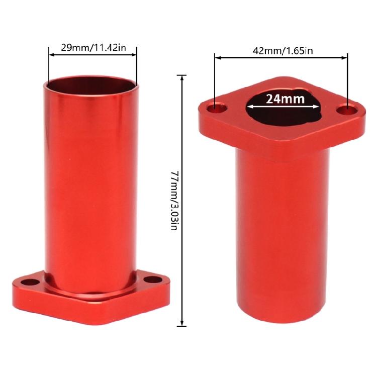 Verbessert die MotoreffizienzAnsaugkrümmer-Adapter Praktisch für Motocross-Motorräder