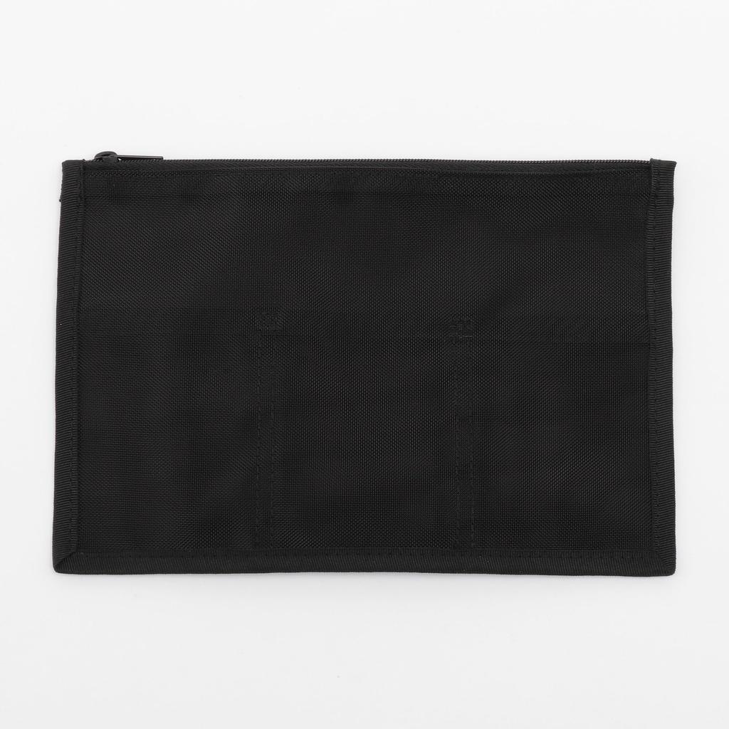 MUJI Polyester Maternal and Child Health Handbook 24 x 17 Fits NGB84A1S Case, Large, Black, cm, B6/A5 Sizes,