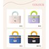 Large Capacity Waterproof Nylon Handheld Travel Makeup Cosmetic Storage Bag
