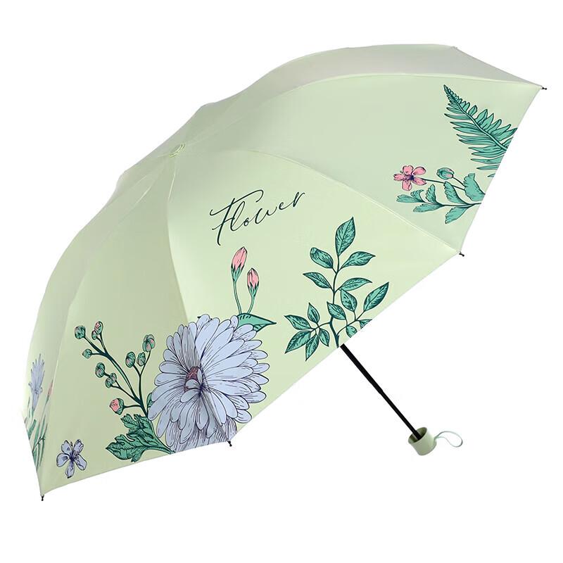 Heaven Umbrella UV Protection Tri-Fold Sun & Rain Umbrella