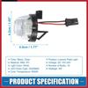 2 Pcs White 3528SMD LED License Plate Light 35910-75F21 for Suzuki Grand Vitara