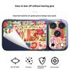 Girl Pink Strawberry S-Shortcake Anti-Scratch Back Decal Protective Wrap Skin for iPhone 17 Pro 17 Pro Max