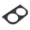2 Hole Gauge Panel, 2" Easy Installation, Secure Dash Gauge Pods for Vehicles (Black)