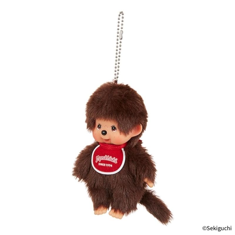 Sekiguchi Monchhichi Keychain (Boy) 226924 H13.5×W8.5×D5.5cm