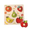 Montessori Spielzeug für Kinder 3D Holzpuzzles für Kinder von 3 bis 6 Jahren DIY Geometrische Formen Farbzuordnung Lern-Lernspiel