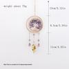 Handmade Sunlight Crystal Dream Catcher: Rainbow Wind Chime Pendant for Girl's Room Gift