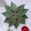 Sparkling Christmas Glitter Flower 24CM Sequins Flower  Wedding Decoration