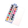 16 Farben Valentinstag Aquarellfarben Set Kunst Malpalette Kit Einzigartiges Herzdesign Basteln Malsets für Anfänger