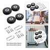 Replacement Wheels for 4-Piece Luggage Set