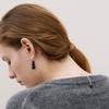 Poery Onyx Drop Earring
