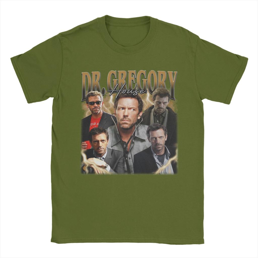 House MD Dr Gregory House Tee Shirt for Unisex Women New Arrival T Shirts  100 Cotton Clothing
