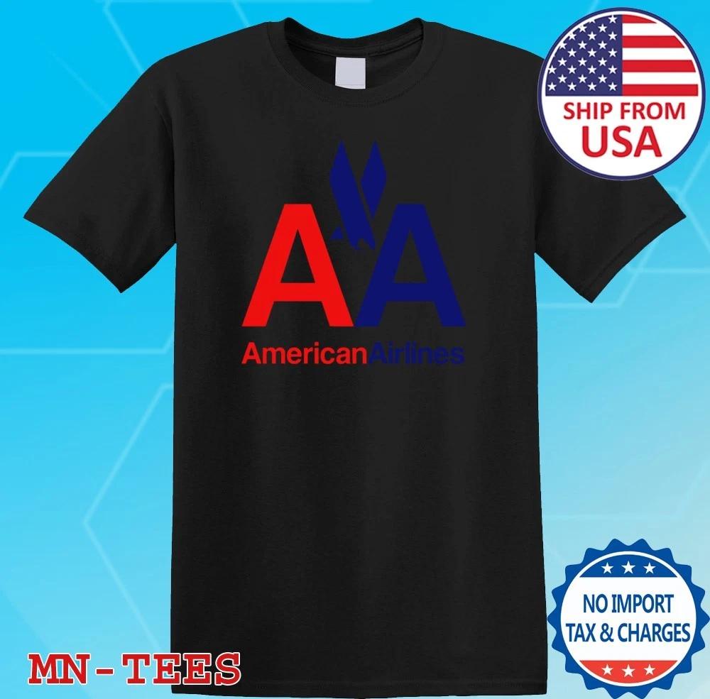 American Airlines AA Black Size S-5XL 2XL
