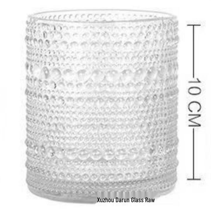 Romantic Round Glass Aromatherapy Candle Holder for Home Decor