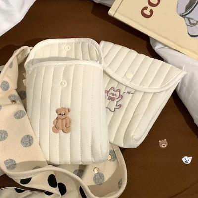 Mini Kawaii Square Sanitary Napkin Bag Portable Ladies Sanitary Napkin Storage Bag Small Object Storage Bag