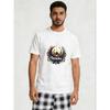 Spring Summer Men's Tee Loose Fit Home & Outdoor Short Sleeve