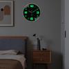 High-Quality 1Pc Glow-In-The-Dark High-Quality Wall High-Quality Clock, High-Quality Silent Non-Ticking, Battery-Powered Glow-In-The-Dark